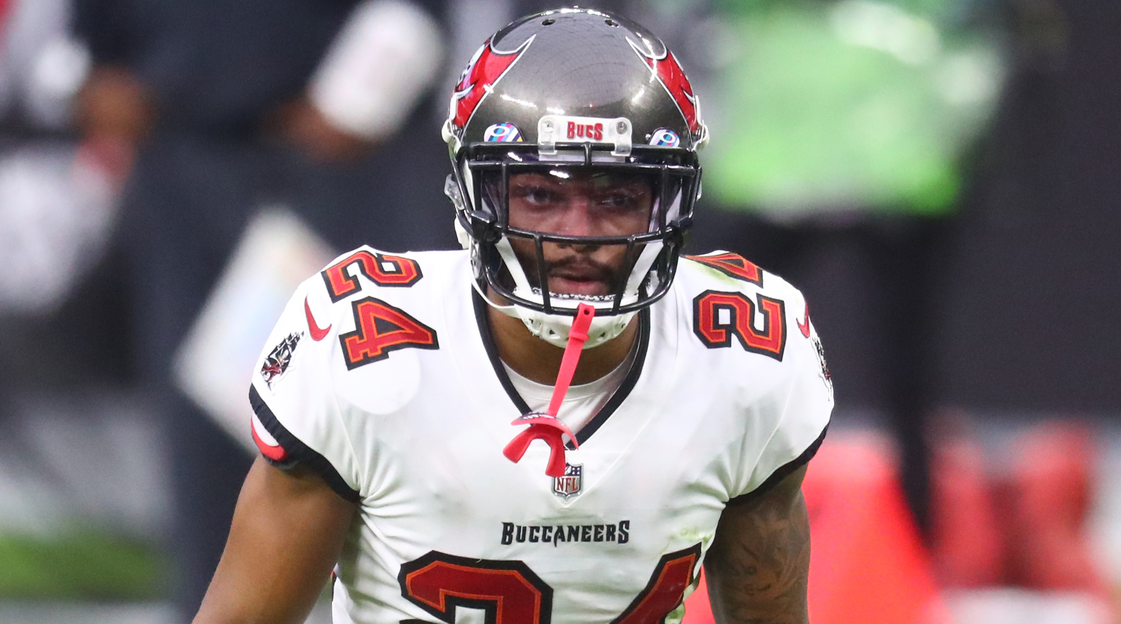 Buccaneers cornerback Carlton Davis